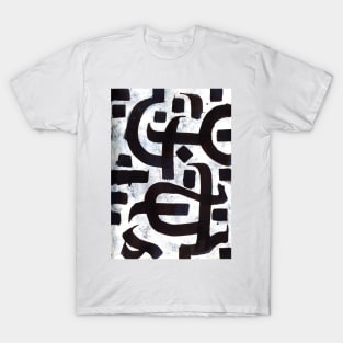 Abstract Calligraphy T-Shirt